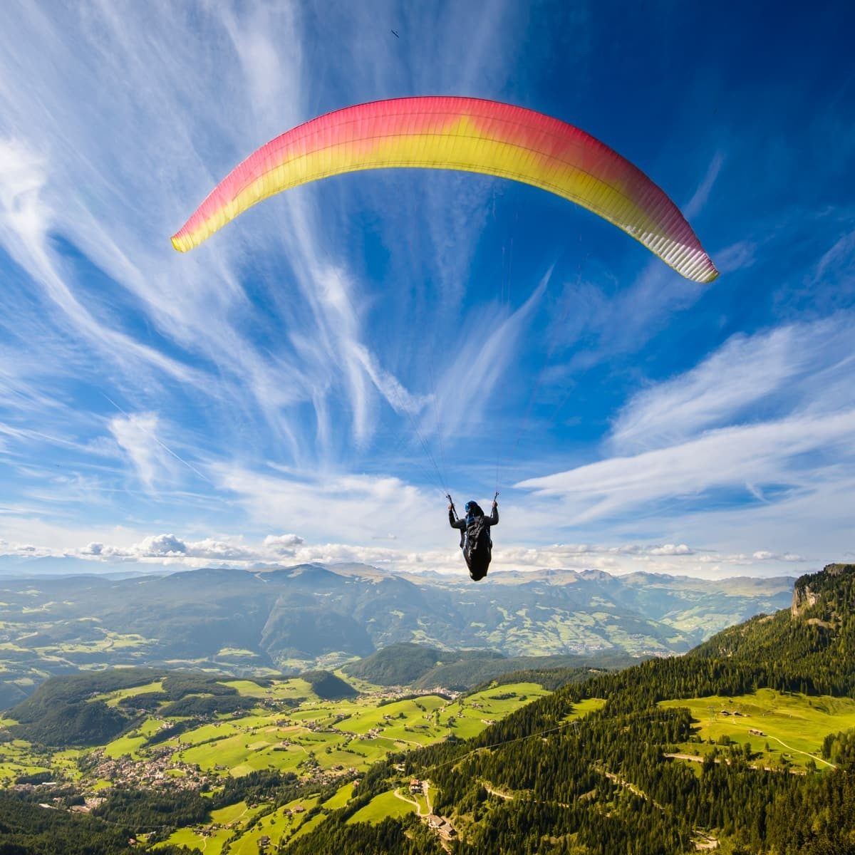 mil y una experiencias parapente