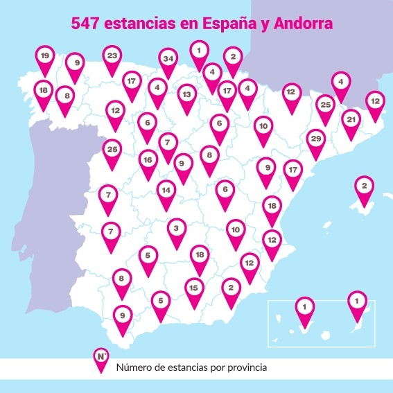 estancia familiar 2 dias con cena localizacion